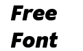 Supra W03 X Bold Rounded Italic Supra W03 X Bold Rounded Italic