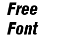 Swiss721BT Black Condensed Italic Swiss721BT Black Condensed Italic