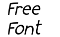 Syubidoo Italic Syubidoo Italic