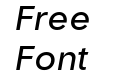 TG Riota Gothic W05 Italic TG Riota Gothic W05 Italic