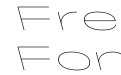 TRY Grtsk Thin Mega Backslant TRY Grtsk Thin Mega Backslant