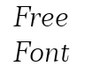 TT Barrels Trl Light Italic TT Barrels Trl Light Italic
