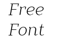 TT Bells Trial Light Italic TT Bells Trial Light Italic