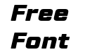 TT Lakes Neue Trial Black Italic TT Lakes Neue Trial Black Italic