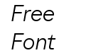 TT Neoris Light Italic TT Neoris Light Italic