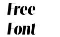Tabac Big Glam Bold Italic Tabac Big Glam Bold Italic