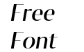 Tabac GlamG1 Medium Italic Tabac GlamG1 Medium Italic