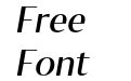 Tabac GlamG2 Medium Italic