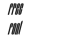 Taboo Pro Italic Taboo Pro Italic