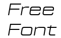 Tactic Sans Extended Light Italic Tactic Sans Extended Light Italic