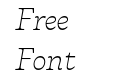 Tarif Extralight Italic Tarif Extralight Italic