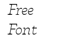 Tarif Extralight Italic Tarif Extralight Italic
