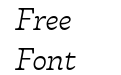 Tarif Light Italic Tarif Light Italic