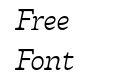 Tarif Light Italic Tarif Light Italic