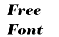 Tenez Black Italic Tenez Black Italic