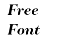 Tenez Bold Italic