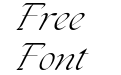 The Seasons Light Italic The Seasons Light Italic