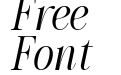 The Silver Editorial Italic The Silver Editorial Italic