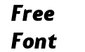 Thrifty Black Italic Thrifty Black Italic