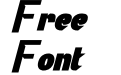 Thumpers Bold Italic Thumpers Bold Italic