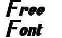 Thumpers Bold Italic Thumpers Bold Italic