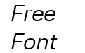 Trada Sans Book Italic Trada Sans Book Italic