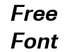 Trada Sans Demi Bold Italic Trada Sans Demi Bold Italic