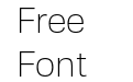 Trada Sans Extra Light Trada Sans Extra Light