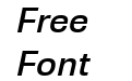 Trada Sans Medium Italic Trada Sans Medium Italic