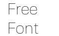 Trada Sans Thin Trada Sans Thin