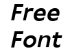 Trinidad Neue Bold Oblique Trinidad Neue Bold Oblique