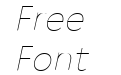 Trinidad Neue Thin Oblique Trinidad Neue Thin Oblique