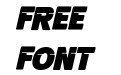 Triple Strike Italic Round Triple Strike Italic Round