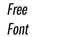 Trivia Gothic C3 Condensed Italic Trivia Gothic C3 Condensed Italic