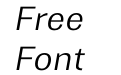 Trivia Gothic R2 Light Italic Trivia Gothic R2 Light Italic