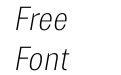 Trivia Gothic S1 Semi cond Thin Italic Trivia Gothic S1 Semi cond Thin Italic
