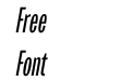 Trivia Gothic U3 Ultra cond Italic Trivia Gothic U3 Ultra cond Italic