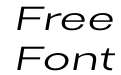 Trivia Gothic X2 Exp Light Italic Trivia Gothic X2 Exp Light Italic
