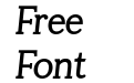 Tugano Bold Italic Tugano Bold Italic