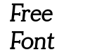 Tugano Bold Italic Tugano Bold Italic