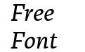 Tuna Regular Italic Tuna Regular Italic