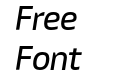 Twogether Sans Light Italic Twogether Sans Light Italic
