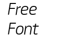 Twogether Sans Thin Italic Twogether Sans Thin Italic
