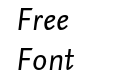 NexusSansTF-Italic