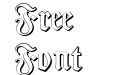 Typographer Fraktur Shadow Typographer Fraktur Shadow