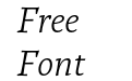 Tzimmes Light Italic Tzimmes Light Italic