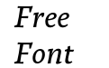 Tzimmes Medium Italic Tzimmes Medium Italic