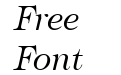 UVN Bach Tuyet Italic UVN Bach Tuyet Italic
