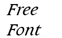 UVN Cat Bien Italic UVN Cat Bien Italic