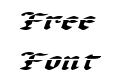 Uberhlme Lazar Expanded Italic Uberhlme Lazar Expanded Italic